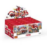 Cogo Stavebnice hasiči 9v1 845 dílků