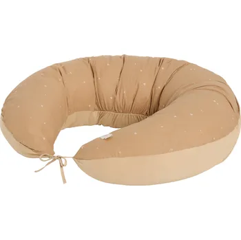 Kojící polštář Nobodinoz Těhotenský polštářek Luna Blush Little Cherries