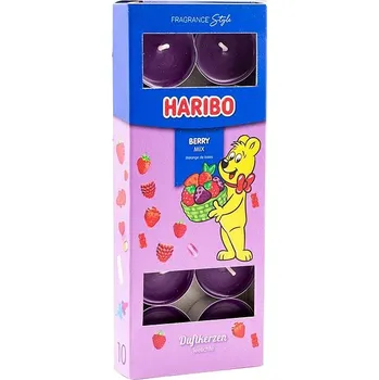 Svíčka HARIBO Berry Mix 10 ks