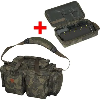Pouzdro na rybářské vybavení Giants fishing Taška Deluxe Large Carryall + Návazcové pozdro Carp Organizer Deluxe