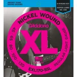 D'Addario EXL170-5SL + prodloužená záruka 3 roky