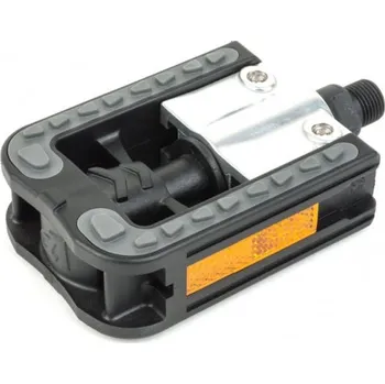 Pedál na kolo Pedál APD-113 Simplex stříbrná/černá 8554