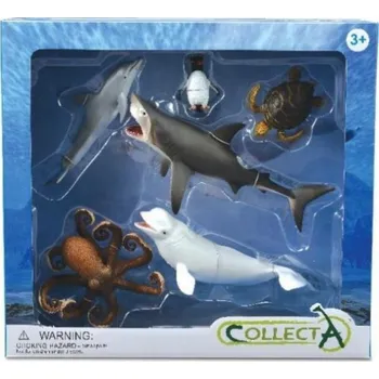 Figurka Figurka Collecta Mořská zvířata 6 kusů 89868 COLLECTA