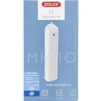 Akvarijní technika Zolux ZOLUX AQUAYA Mini Heater - ohřívač pro akvária 0-10 l, bílý