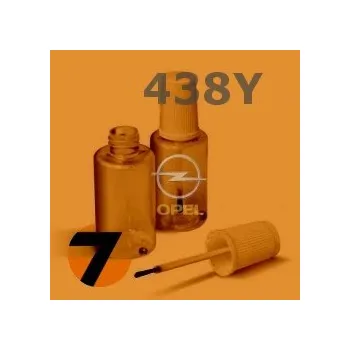 Autolak OPEL - 438Y - ORANGE ALERT MANDARINA oranžová barva - retušovací tužka