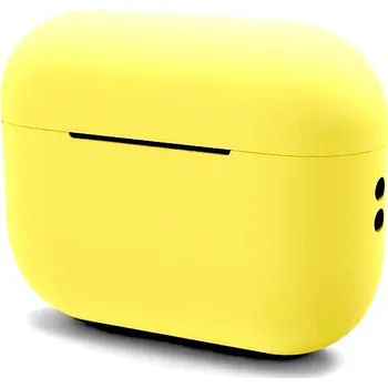 Pouzdro na mobilní telefon Silikonový obal pro AirPods Pro 2. generace Barva: Žlutá