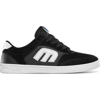 Pánská tenisová obuv Etnies pánské boty The Aurelien Black/White | Černá | Velikost 12 US