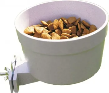 miska pro malé zvíře Savic Crock Plastová miska do klece bílá 10 cm/300 ml