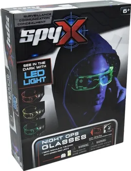 Gadget SpyX Brýle s nočním viděním LED zelené/žluté/červené