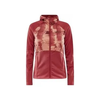 Dámská mikina CRAFT ADV Essence Jersey Hood W červená 1912467-421007 S; Červená mikina + DÁREK DLE VÝBĚRU!