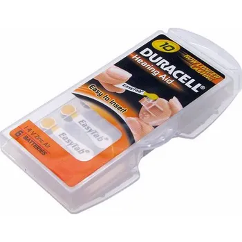 Článková baterie Baterie do sluchadla Duracell PR70 6 ks.