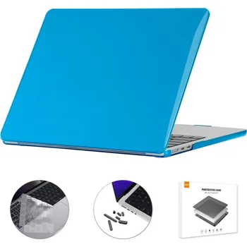 pouzdro na notebook ENKAY 66327 ENKAY CRYSTAL SET Ochranná sada pro MacBook Air 15\" M2 / M3 (A2941 / A3114) modrý