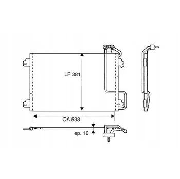 Výparník klimatizace Valeo 817509