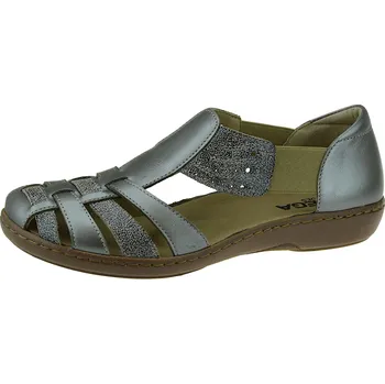 Dámské sandále Elegantní kožené sandály Rega Shoes H059 Velikost: 42