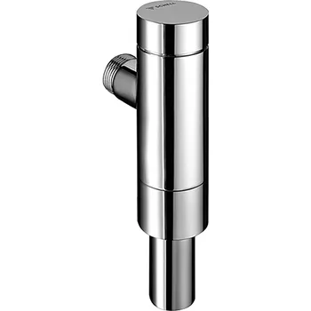 SCHELL tlakový splachovač WC SILENT ECO SV s úsp.tlačítkem a uzav.ventilem 3/4Chrom S022500699
