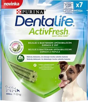 Péče o psí chrup Purina DentaLife ActiveFresh Small