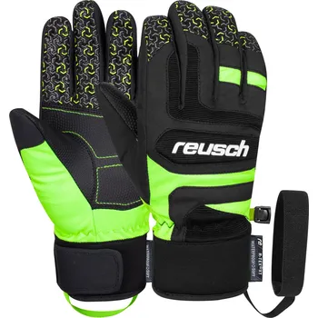 REUSCH CHRIS R-TEX XT JUNIOR Black/Green Gecko Velikost: 5