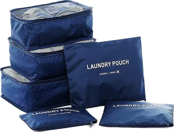 Příslušenství k zavazadlu Laundry Pouch Diniwell Travel sada cestovních organizéru do kufru 6 ks