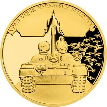 2023 - Zlatá mince 10 NZD Vpád vojsk Varšavské smlouvy - Pražské jaro - orientační cena