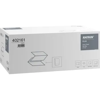 Ručníky papírové Katrin Plus 402161, Z-Z , jednov., 4.000 ks