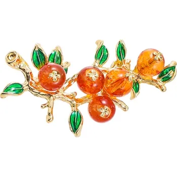 Brož B-TOP Brož Větvička s granátovými jablíčky