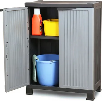 Zahradní skříň vidaXL Plastová skříňka 68 x 39 x 92 cm [337895]