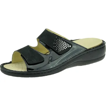 Dámské pantofle Dámské kožené pantofle Rega Shoes F002 Velikost: 37