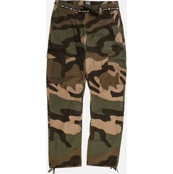 Pánské kalhoty DGK Kraťasy - O.G.S. Cargo Pants Big Woods Camo (MULTI)