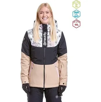 bunda MEATFLY Kirsten BLOSSOM WHITE/LATTE velikost oblečení S