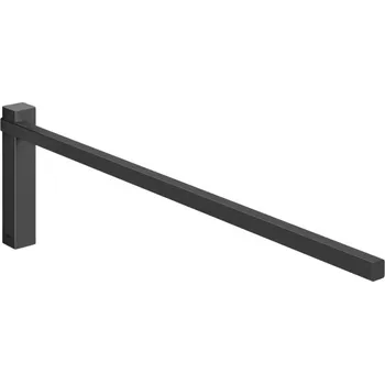 Držák na ručník Držák na ručníky CARVO 44 cm, černá, nerezová ocel, Zack