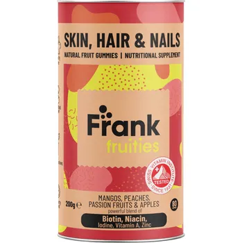 Frank fruities Fruit Gummies Skin, Hair & Nails (gummies s vitamíny a minerály)