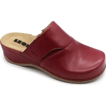 Dámské pantofle Leon Leons Flexi dámské zdravotní pantofle - Bordo Barva: Bordó, Velikost: 36