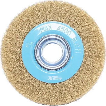 kartáč na vrtačku XTLINE Kartáč radiální vlnitý | 125 mm