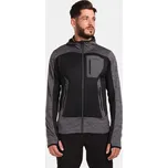 Pánská fleecová mikina KILPI Freni šedá Velikost: XXL