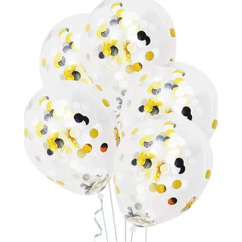 Balónek Party Pal Balonky s konfetami mix barev 4 ks