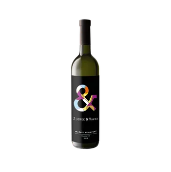 Muškát moravský 2022, pozdní sběr, Víno Zlomek & Vávra, polosuché