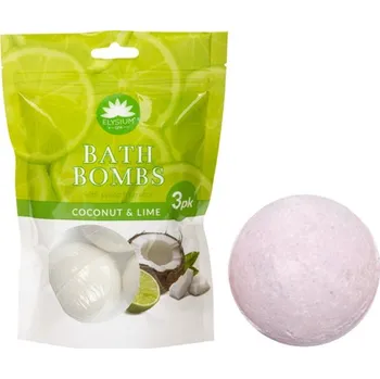 Koupelová sůl ELYSIUM SPA Bomby do koupele COCONUT 3x50g koule