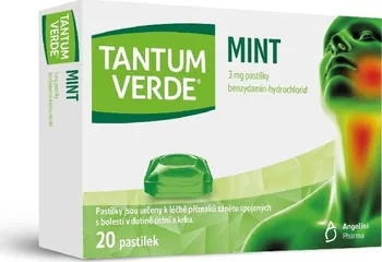 Lék na bolest v krku Tantum Verde Mint