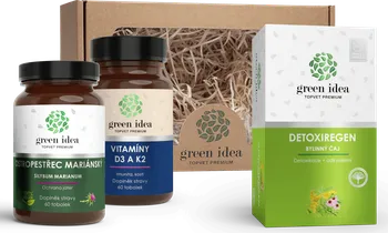GREEN IDEA Imunita a detox dárková sada