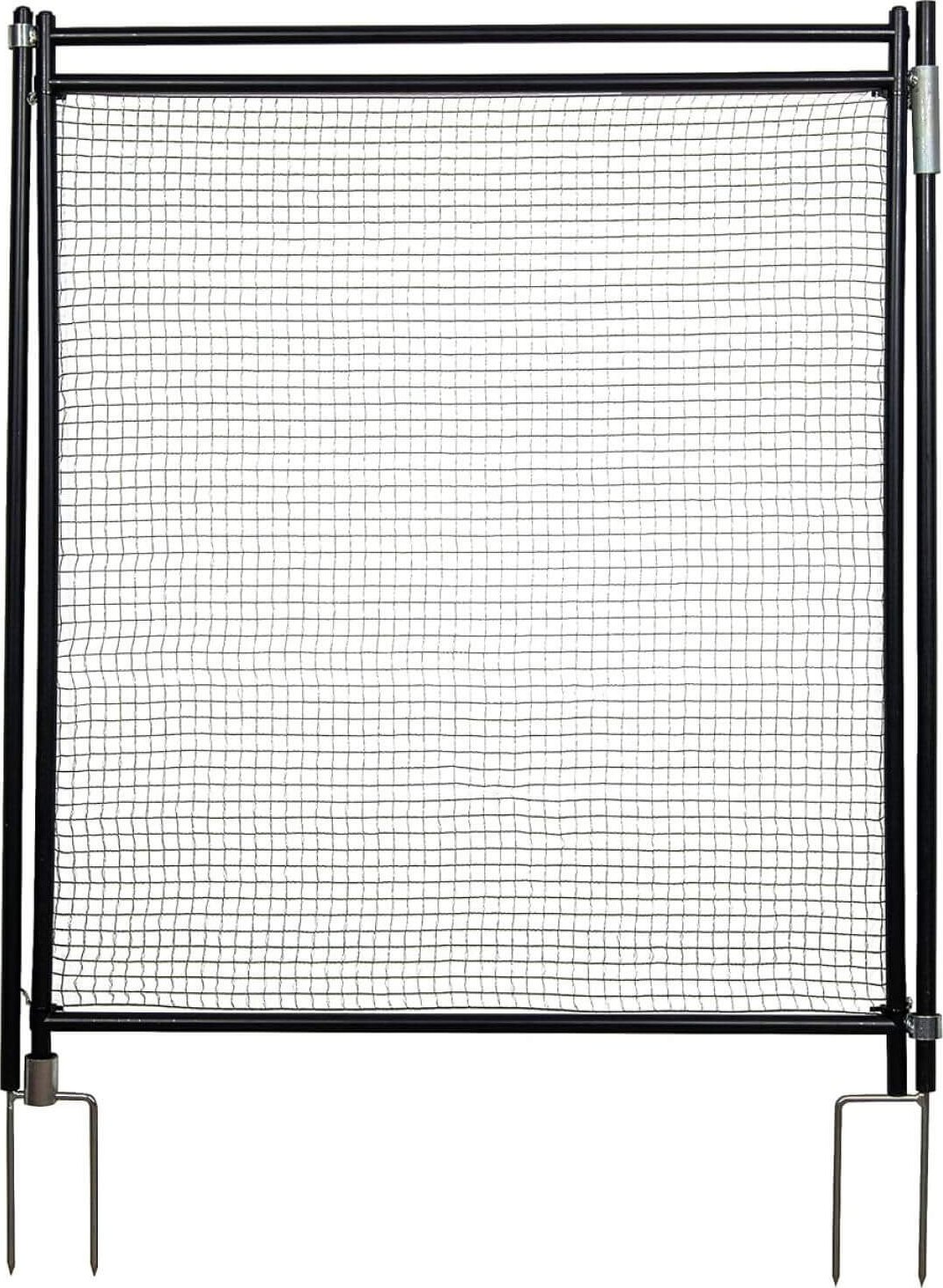 Vstupní branka k univerzálním ohradním sítím, výška 90 cm, šířka 81 cm, 2 hroty, nevodivá