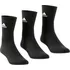 Pánské ponožky adidas Cush Crew DZ9357 3 páry černé