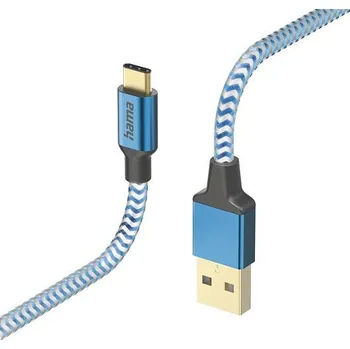 Datový kabel Hama kabel Reflective USB-C 2.0 typ A-C 1,5 m