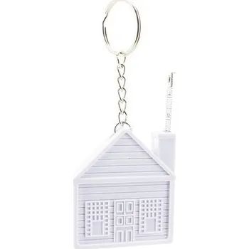 Klíčenka s metrem - dům