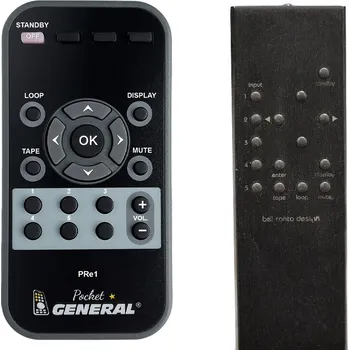 Dálkový ovladač BEL CANTO PRe1, eVo2i - dálkový ovladač duplikát