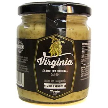 Omáčka Virginia Kanárská omáčka Mojo verde