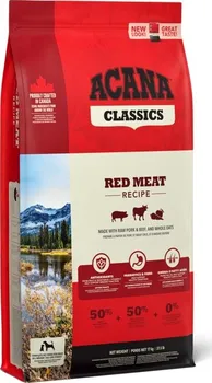 Krmivo pro psa Acana Classics Dog Red Meat Recipe Beef/Lamb/Pork