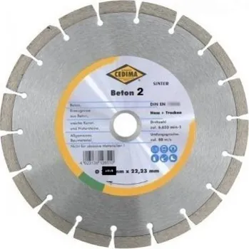 Řezný kotouč Diamantový kotouč Cedima Beton II pr. 180