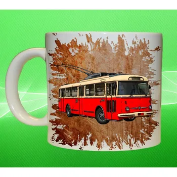 Moon River hrnek s trolejbusem V