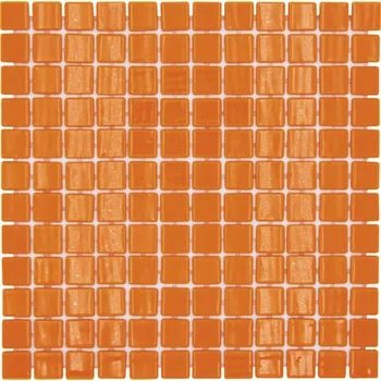 Obklad Skleněná mozaika VP25820PUR čtvercová ECO LISOS oranžová 25 PUR 31,6x31,6cm