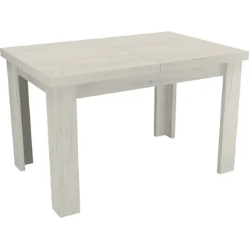 Jídelní stůl Stůl rozkládací INDIANAPOLIS 120 Kraft bílý